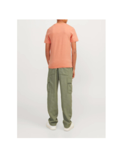 T-shirt aruba aop branding orange homme - Jack & Jones