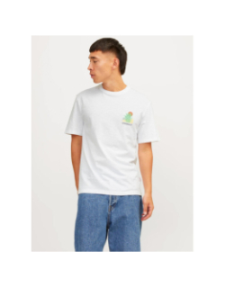 T-shirt aruba blanc homme - Jack & Jones