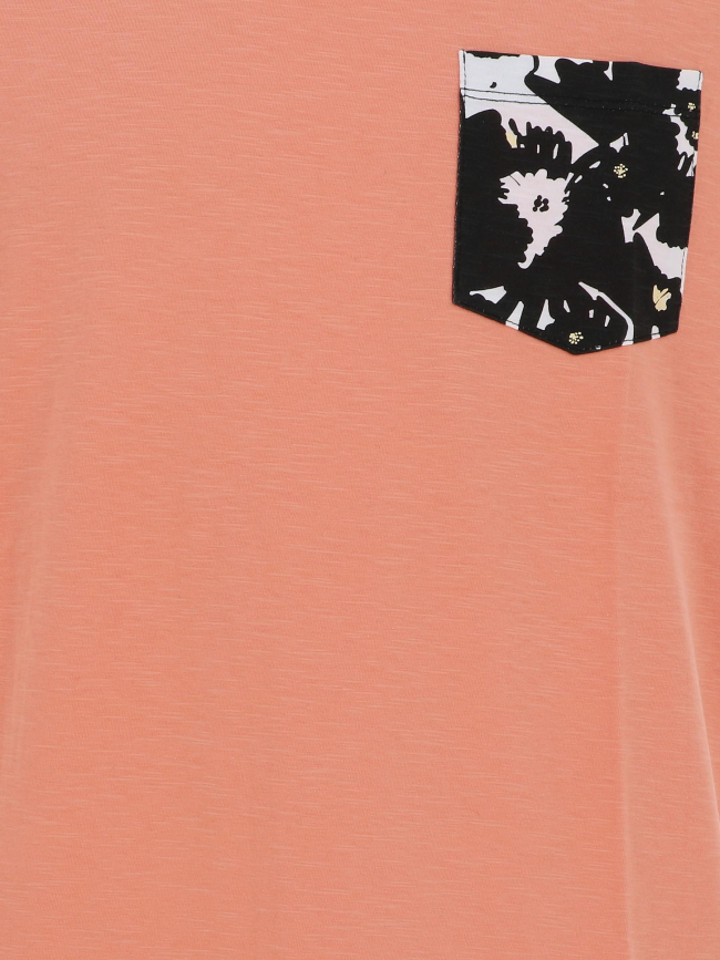 T-shirt à poche aruba orange homme - Jack & Jones