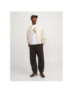 T-shirt sequoia blanc homme - Jack & Jones