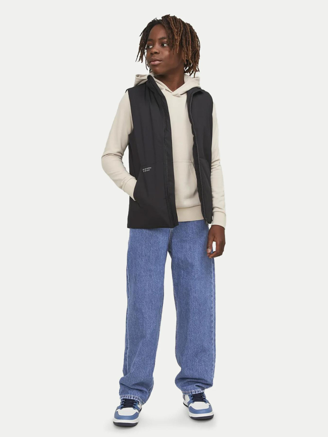 Jean baggy fit jjialex original bleu garçon - Jack & Jones