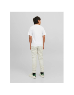 T-shirt star blanc garçon - Jack & Jones
