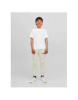 T-shirt star blanc garçon - Jack & Jones