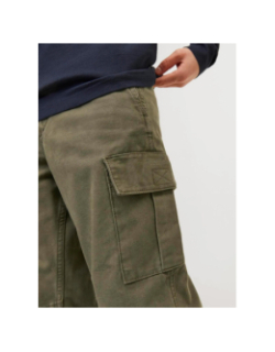 Pantalon cargo kane barkley kaki garçon - Jack & Jones