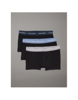 Pack de 3 boxers taille basse noir homme - Calvin Klein