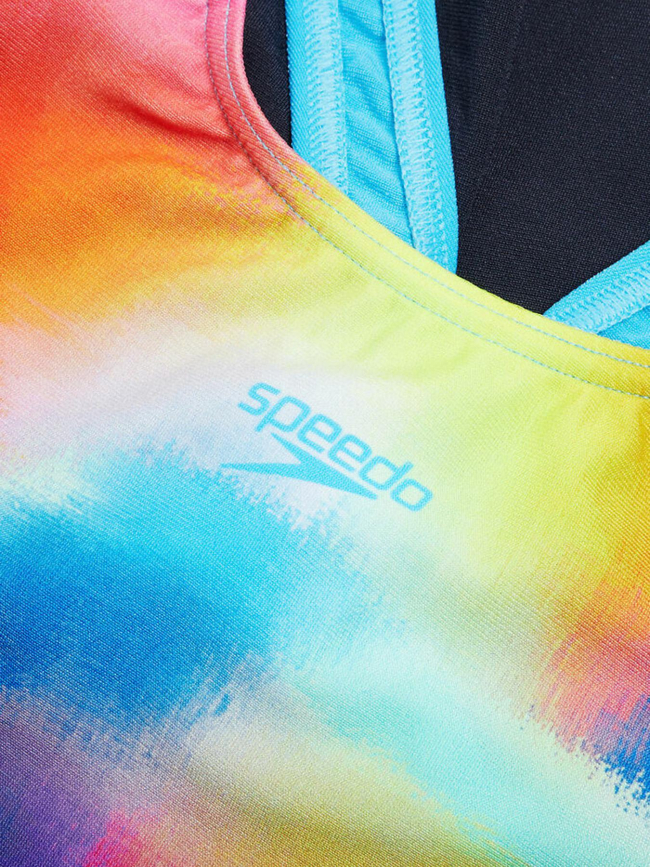 Maillot de bain placement splashbomb multicolore fille - Speedo