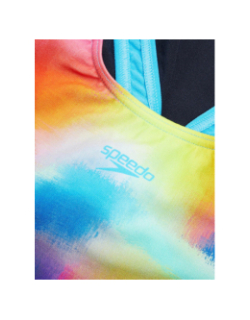 Maillot de bain placement splashbomb multicolore fille - Speedo