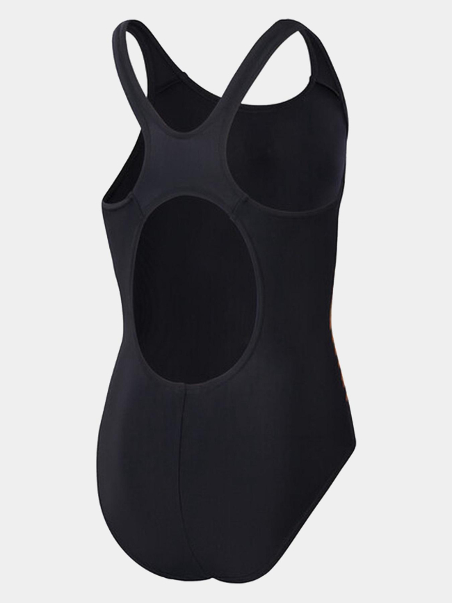 Maillot de bain eco placement muscleback noir fille - Speedo