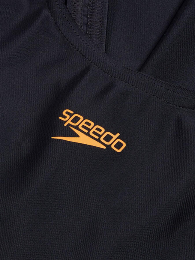 Maillot de bain eco placement muscleback noir fille - Speedo