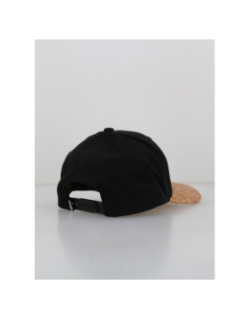 Casquette visière en liège pokawa noir - Picture