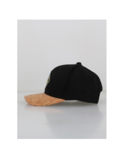 Casquette visière en liège pokawa noir - Picture