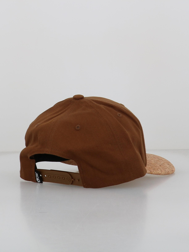 Casquette visière en liège  pokawa marron - Picture