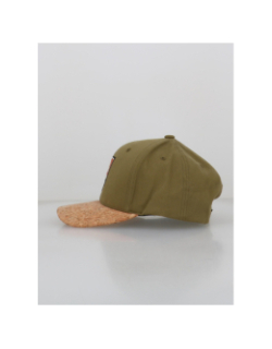 Casquette visière en liège wakopa kaki - Picture