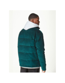 Veste matelassée velours côtelé fermont bleu homme - Picture