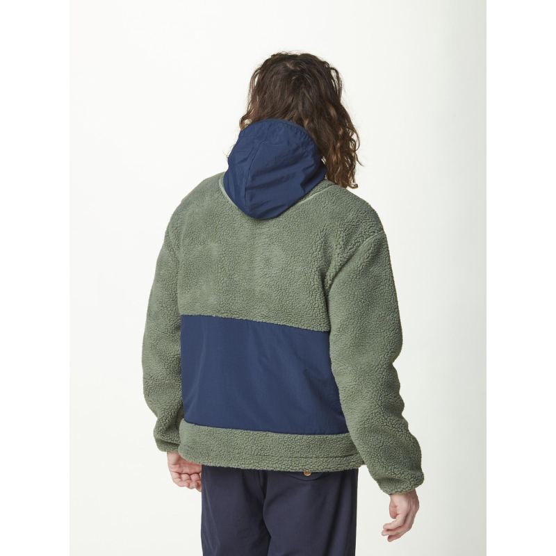 Veste Polaire HUBERTUS Rhön Homme - Vert Olive, Silencieuse, Pour Chasse, Pêche, Loisirs - 2 Poches, Lavable Machine