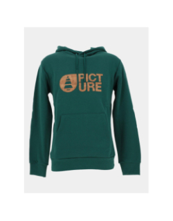 Sweat à capuche basement cork vert homme - Picture