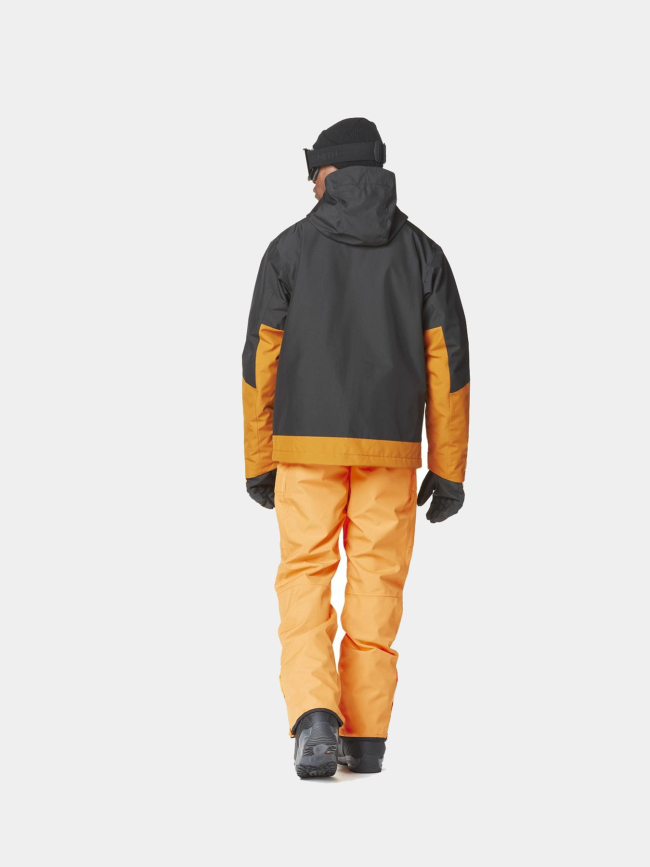 Veste de ski 2 couches nitric jkt marron et noir homme - Picture