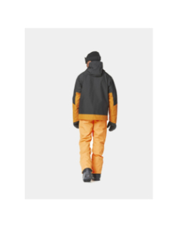 Veste de ski 2 couches nitric jkt marron et noir homme - Picture