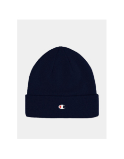 Bonnet symbole logo brodé bleu marine - Champion