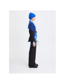 Echarpe iasiema bleu blanc femme - Ichi