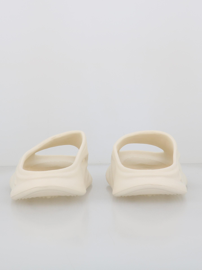 Claquettes logo signature écru - Project X Paris