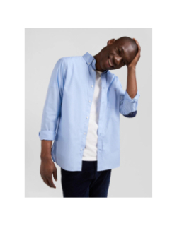 Chemise regular fit zodiaco bleu homme - Eden Park