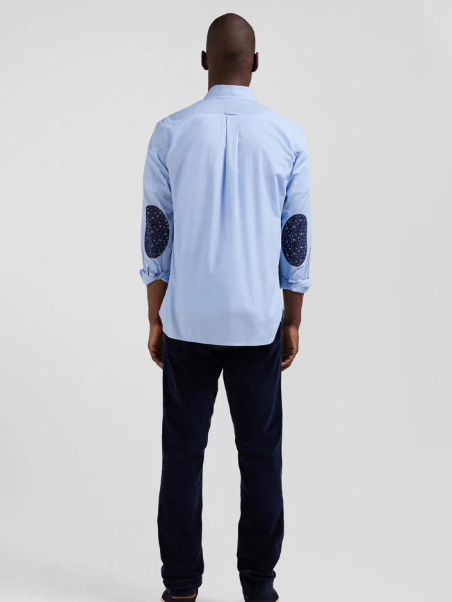 Chemise regular fit zodiaco bleu homme - Eden Park