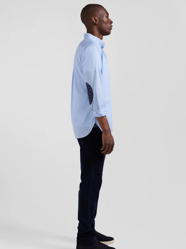 Chemise regular fit zodiaco bleu homme - Eden Park