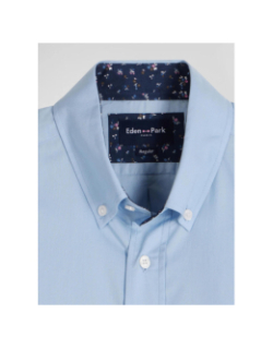 Chemise regular fit zodiaco bleu homme - Eden Park