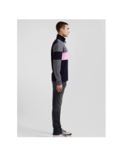 Maillot manches longues colorblock gris homme - Enden Park