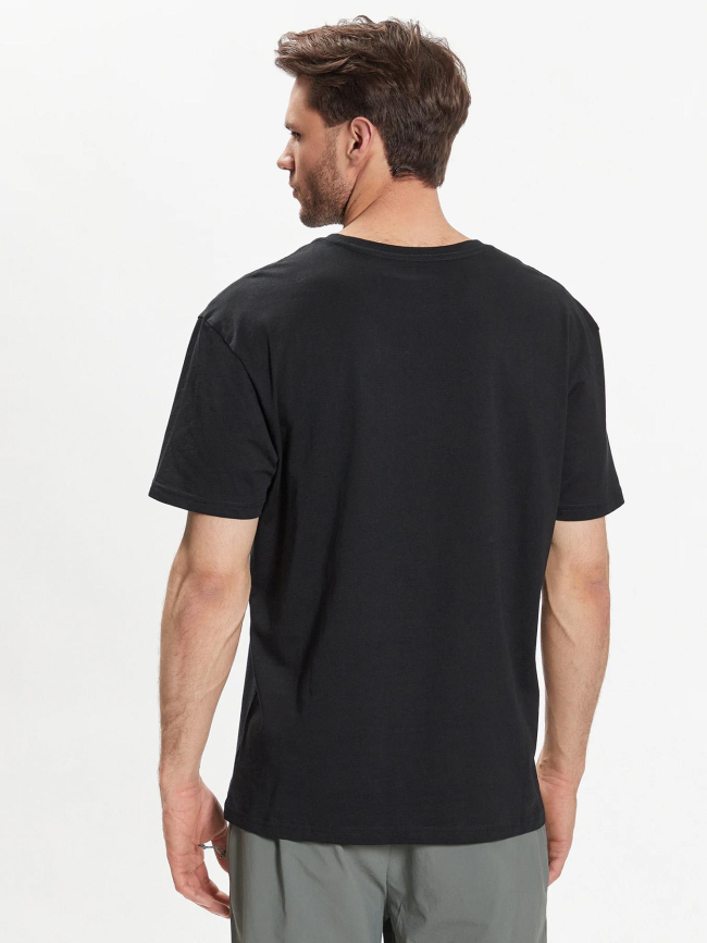 T-shirt basic petit logo noir homme - Columbia