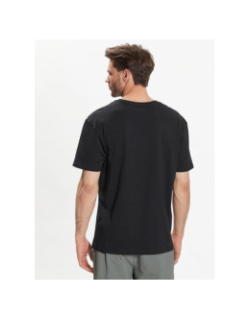T-shirt basic petit logo noir homme - Columbia