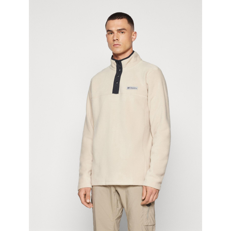 Polaire à col boutonné steens mountain beige homme - Columbia