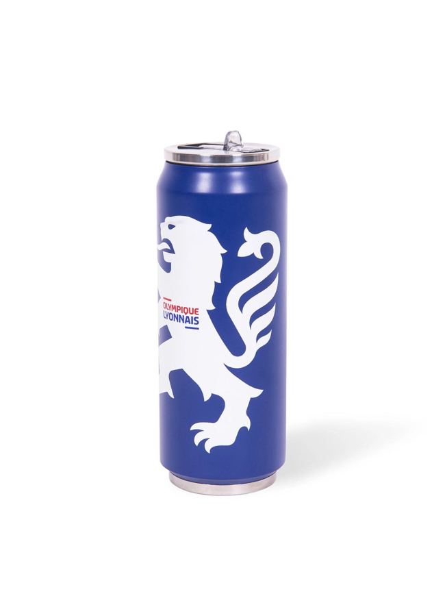 Canette isotherme OL 500ml bleu - Olympique Lyonnais