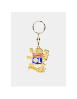 Porte-clé blason olympique lyonnais doré - OL