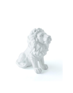 Statuette lion OL officielle blanc - Olympique Lyonnais