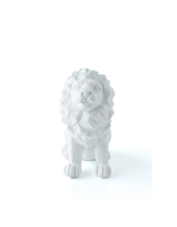 Statuette lion OL officielle blanc - Olympique Lyonnais