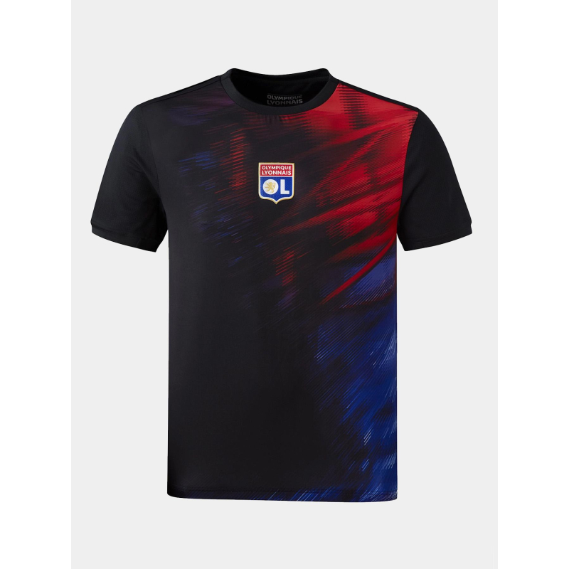 T-shirt training intensity noir adulte - Olympique Lyonnais