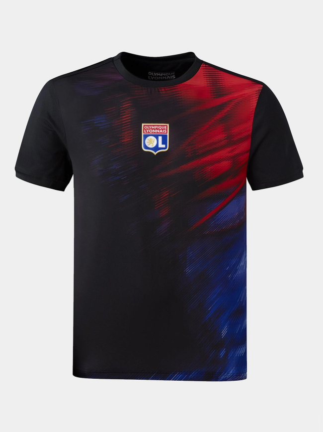 T-shirt training intensity noir adulte - Olympique Lyonnais