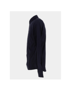 Chemise slim stretch poplin bleu marine homme - Calvin Klein