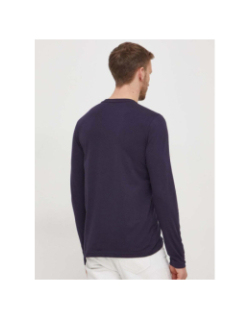 T-shirt stretch slim fit bleu marine homme - Calvin Klein