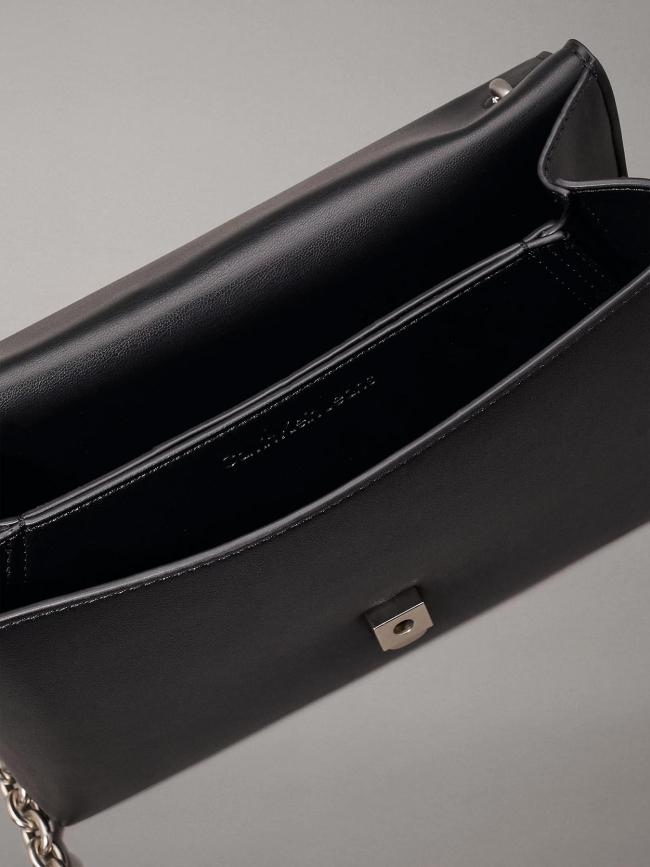 Sac bandoulière sculpted noir femme - Calvin Klein Jeans