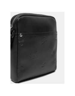 Sacoche bandoulière aop reporter noir homme - Calvin Klein Jeans