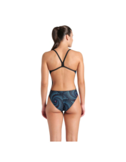 Maillot de bain natation 1 pièce fireflow noir femme - Arena