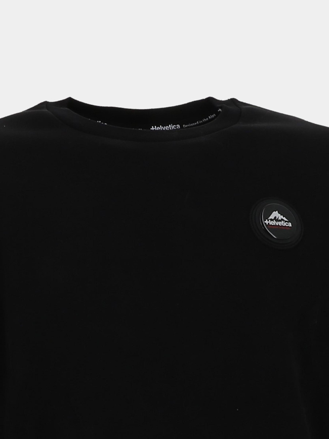 Sweat logo noir homme - Helvetica