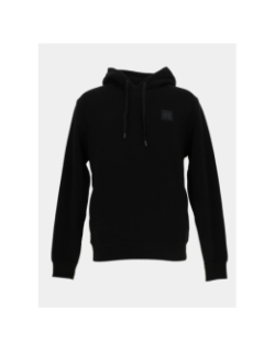 Sweat à capuche blake noir homme - Helvetica