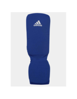 Protège-tibias et pied bleu  - Adidas