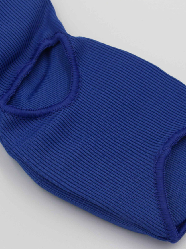 Protège-tibias et pied bleu  - Adidas