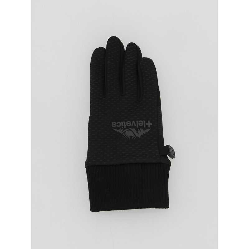 Gants lakso noir adultes - Helvetica
