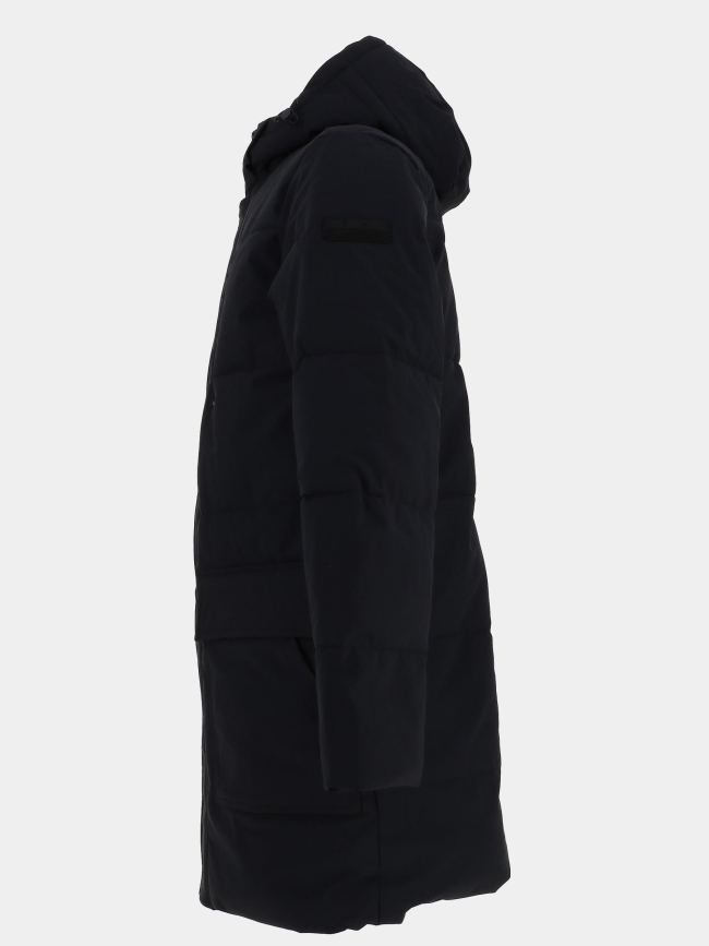 Parka longue richemond bleu marine homme - Izac